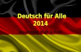 Deutsch für Alle 2014