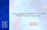 The Impact of Reform on the Health Care Industry