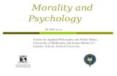 Morality and Psychology