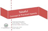 Takaful Concept & Practical Aspects