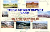 THIRD CITIZEN REPORT CARD