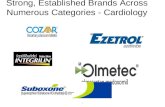 Strong, Established Brands Across Numerous Categories - Cardiology