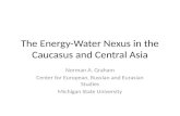 The Energy-Water Nexus in the Caucasus and Central Asia