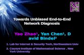 Towards Unbiased End-to-End Network Diagnosis