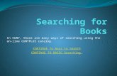 Searching for Books