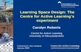 Learning Space Design: The Centre for Active Learning’s experiment