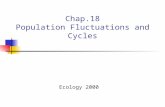 Chap.18 Population Fluctuations and Cycles