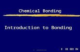 Introduction to Bonding