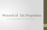Wizard of   Oz/Populism