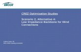 CREZ Optimization Studies Scenario 2, Alternative 4: Low Impedance Backbone for Wind Connections