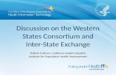 Discussion on the Western States Consortium and Inter-State Exchange
