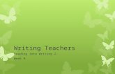 Writing Teachers