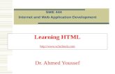 Learning HTML w3schools
