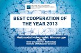 Multimodal Holographic Microscope TESCAN Brno University  of  Technology