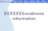 EEEEEE Enrollment I nformation