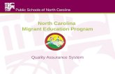 North Carolina  Migrant Education Program
