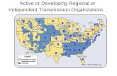 Active or Developing Regional or Independent Transmission Organizations
