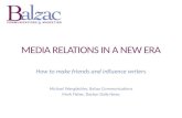 Media  Relations  in a New Era