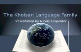 The  Khoisan  Language Family