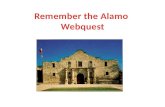 Remember the Alamo  Webquest