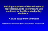 A case study from Botswana