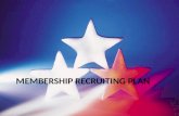 Membership  recruiting plan