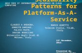 Scalability Patterns for Platform-As-A-Service