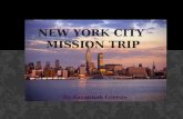 New York city  mission trip