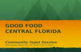 GOOD FOOD CENTRAL FLORIDA