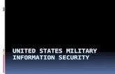United States Military Information Security