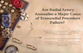 Are Radial Artery Anomalies a Major Cause of Transradial Procedure Failure?