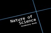 Nature of  Science