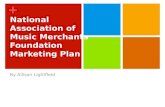 National Association of Music Merchants Foundation Marketing Plan