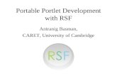 Portable Portlet Development with RSF