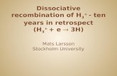 Dissociative recombination of  H 3 +  - ten  years  in  retrospect ( H 3 +  + e   3H )