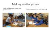 Making maths games