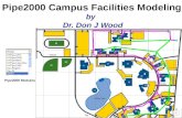 Pipe2000 Campus Facilities Modeling by   Dr. Don J Wood