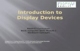 Introduction to Display Devices