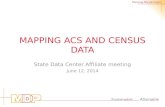 Mapping ACS and Census data