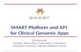 SMART  Platform and API  for Clinical Genomic Apps