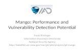 Mango: Performance and Vulnerability Detection Potential