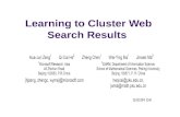 Learning to Cluster Web Search Results
