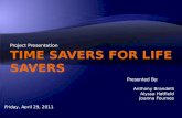 Time savers for life savers