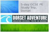 5-day GCSE PE Study Trip, Dorset