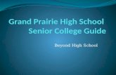 Grand Prairie High School  Senior College Guide