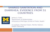 SHARED SANITATION AND DIARRHEA: EVIDENCE FROM 51 COUNTRIES