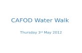 CAFOD Water Walk