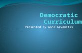 Democratic  Curriculum