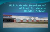 Fifth Grade Preview of Alfred G. Waters Middle School