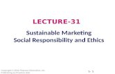 Sustainable Marketing Social Responsibility and Ethics